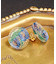 【欧州航路】チェコガラスピアス（M）
