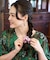 【欧州航路】【Fromイタリア】フラワスカーフシュシュヘアゴム