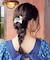 【欧州航路】【チェコボタン】リボンヘアカフス