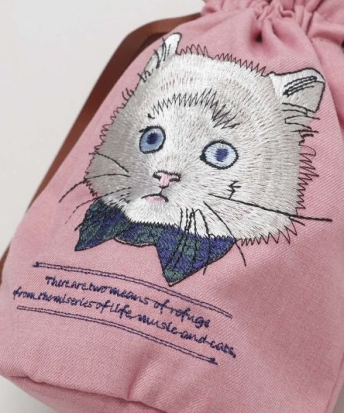 未使用 セントオブヴァロ ジャルダン 猫 巾着 ポーチ Amazon.co.jp: SCENT OF Varo セントオブヴァロ ポーチ ケース