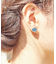 【欧州航路】【Fromドイツ】オーバルフラワピアス