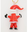 【欧州航路】【ベネチアンガラス】クリスマスハンギング【ベネチアンガラス】ラウンドピアスクリスマスハンギング