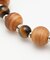 【岩座】屋久杉非対称ブレスレット　タイガーアイ