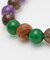 【岩座】紫翠(しすい)グリーンアゲート　ブレスレット