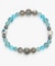 【岩座】鼓舞(こぶ)ブルーフローライト　ブレスレット