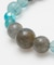 【岩座】鼓舞(こぶ)ブルーフローライト　ブレスレット
