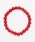 【岩座】レッドコーラルブレスレット　【８ｍｍ】