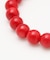 【岩座】レッドコーラルブレスレット　【８ｍｍ】