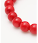 【岩座】レッドコーラルブレスレット　【８ｍｍ】