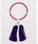 【岩座】【念珠】女性用桃つづき珠[収納袋付き]