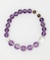 【岩座】瀟洒　１０mmアメジストブレスレット