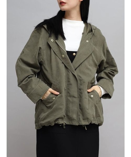 ファーフーデッドモッズアウター｜メドックの通販｜&mall（アンド