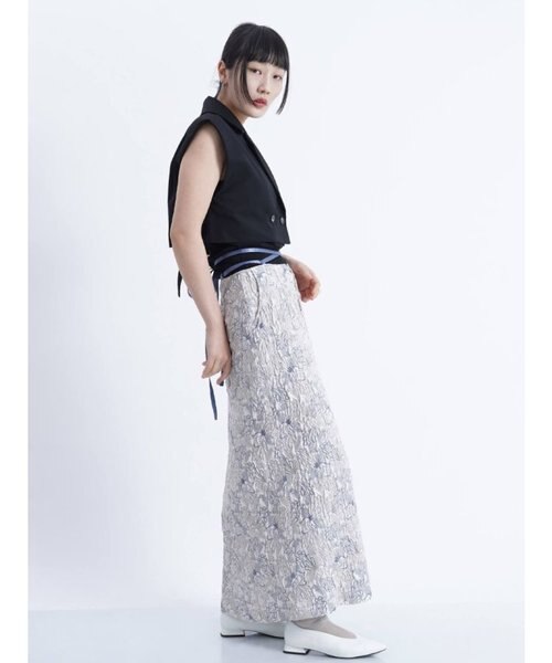 スカート MURRAL QUARTZ EMBROIDERY SKIRT MURRAL】QUARTZ EMBROIDERY SKIRT｜メドックの通販｜&mall（アンド
