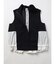 バイカラーデザインベスト
