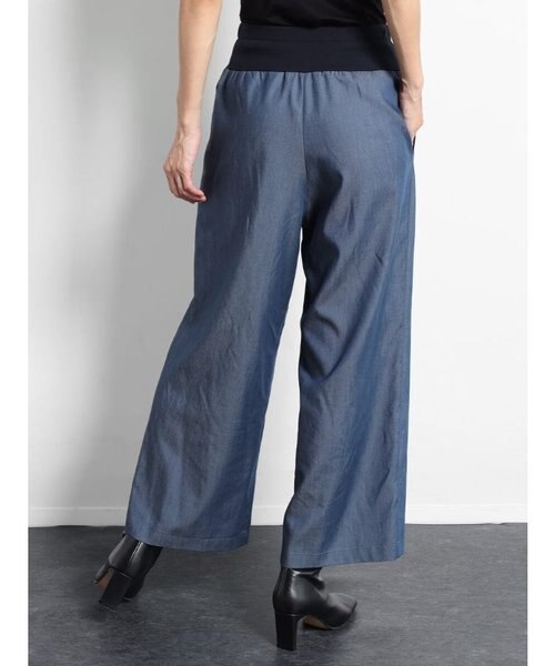 ビアズリー　ウエストリブテンセルデニムパンツ　1号 BEARDSLEY（ビアズリー）の「ウエストリブテンセルデニムパンツ
