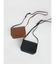 Leather shoulder bag