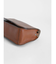 Leather shoulder bag