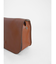Leather shoulder bag