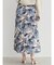 マーブルプリーツスカート