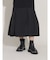 異素材タックデザインスカート