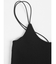 レーヨンニットカップ付きキャミソール（black color）