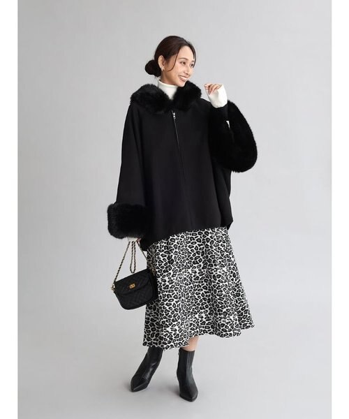 美品♡Mプルミエブラック　フォックスファー ポンチョ コートS 34 楽天市場】フォックス ファーコート ボリューム シルバー