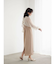フリルボレロレイヤードワンピース（cocoa,sand beige,)