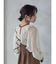 フリルボレロレイヤードワンピース（cocoa,sand beige,)