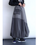 メッシュポーチ付バルーンスカート