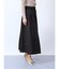 リバーシブルドットスカート