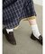 Reversible gather flare skirt