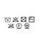 ミックスカラーフリンジニットベスト
