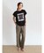 ロゴオーガンジーＴシャツ