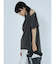 ショルダースリットカットソー（Blue）