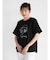 レディモチーフハーフスリーブTシャツ