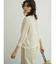 Openwork knit cardigan