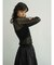 Openwork knit cardigan