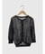 Openwork knit cardigan