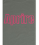 “Aprire”フロッキーネオンロゴTシャツ