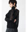 グリッターメッシュニット