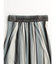 ストライプチュールタイトスカート