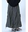 シャーリングデザインフレアスカート