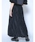 シャーリングデザインフレアスカート