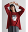 ドロストヘム箔ロゴロングTシャツ