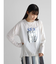 ドロストヘム箔ロゴロングTシャツ