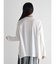 ドロストヘム箔ロゴロングTシャツ