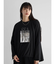 ドロストヘム箔ロゴロングTシャツ