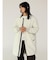 Backquilting Long Down Coat