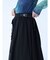 レザードッキングバルーンスカート