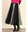 ツイード×ジャガード切り替えスカート